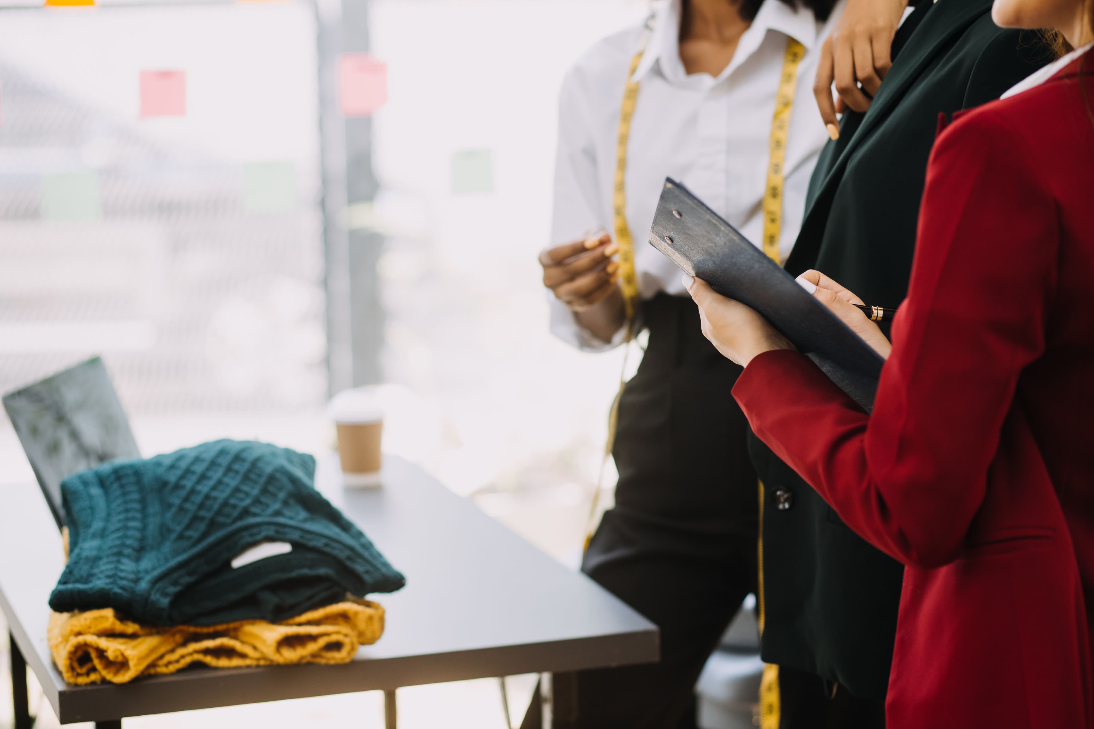 Supplier Quality Management for Apparel - Inspectors Documenting Inspection Records for Audit Trail