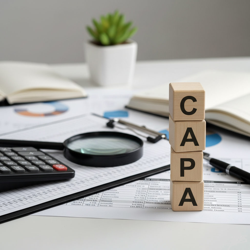 CAPA is a quality system process used to investigate, address, and eliminate the root causes and defects to prevent recurrence 