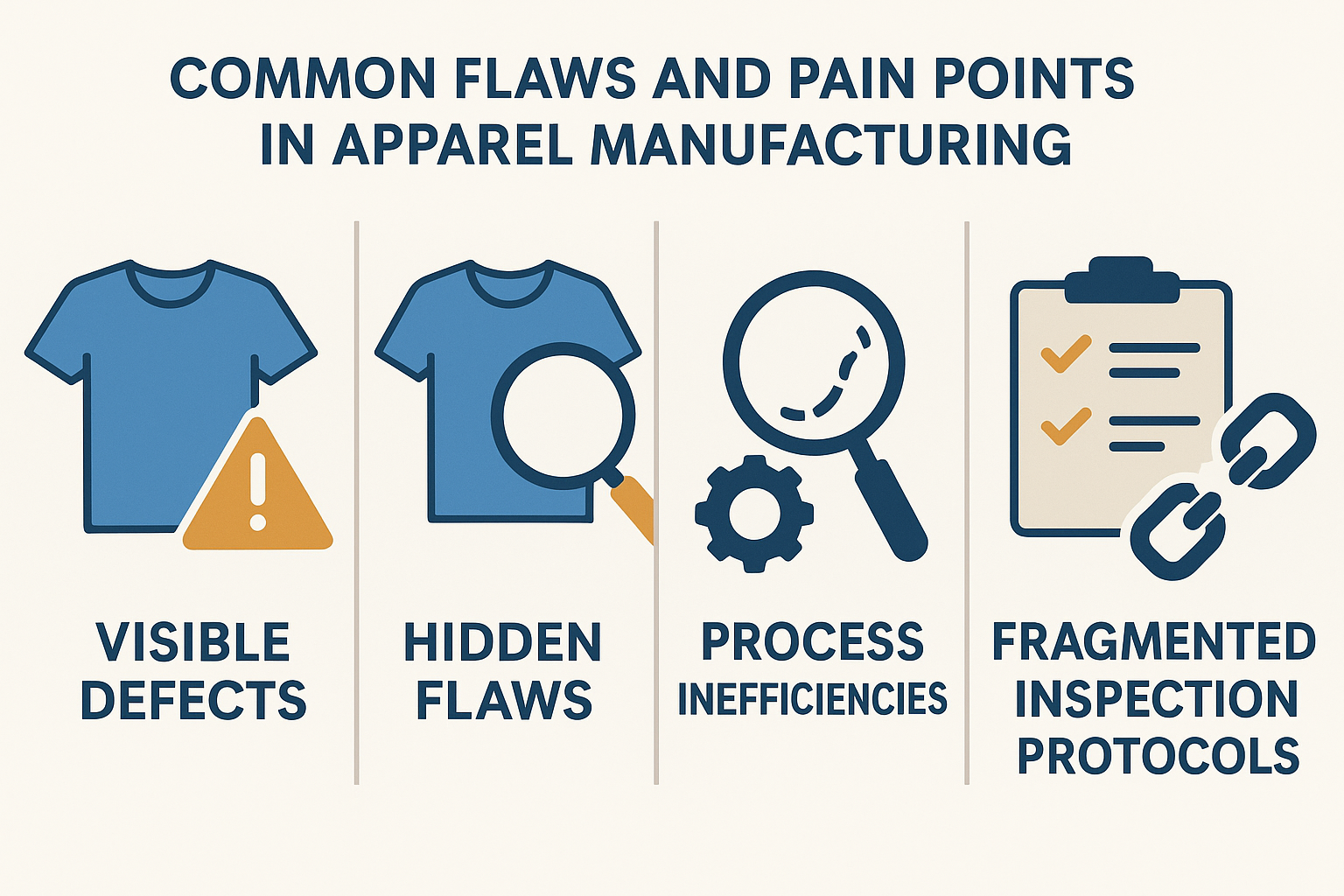 Common Flaws and Pain Points in Apparel Manufacturing